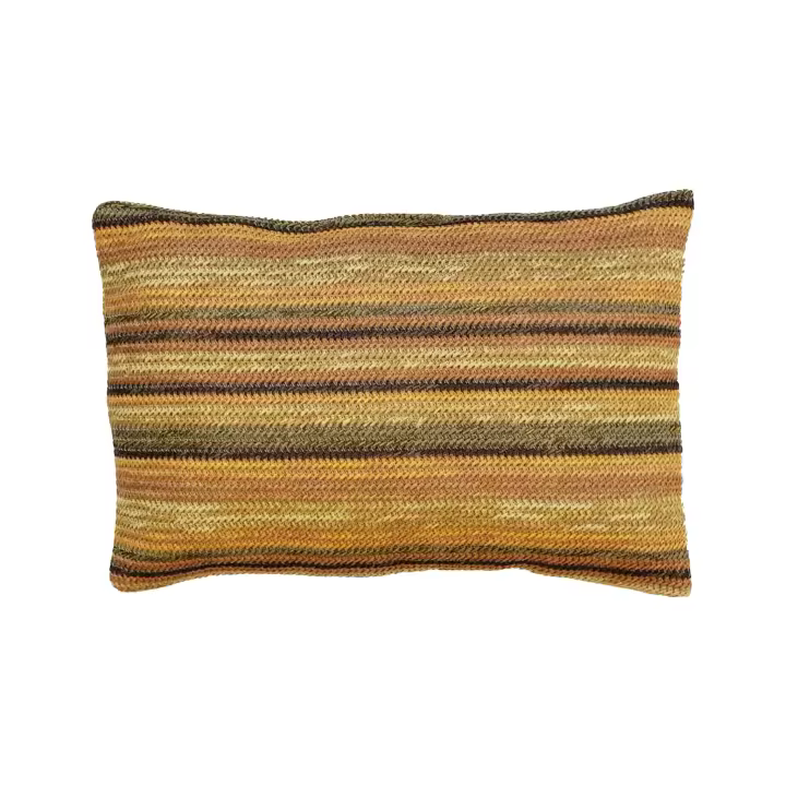 Cojín Marrón Yute 30x50 cm - 1