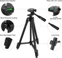 Trípode De Cámara Ligero De 103cm Para Móvil SLR Bluetooth Compatible Soporte De Escritorio Para Cámara Y Smartphone Material De Aluminio - details 2