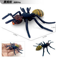 Juego De 12 Figuras De Animales Miniatura Insectos Y Reptiles Educativo Para Niños Juguetes De Halloween Escarabajo Mantis Cicada Lurio - details 5