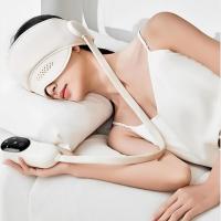 Masajeador eléctrico para aliviar la migraña, masajeador de ojos y cabeza con 6 bolsas de aire y 3 modos de calor, masajeador de sien inteligente, ayuda para dormir, alivio del estrés, relajación - details 0