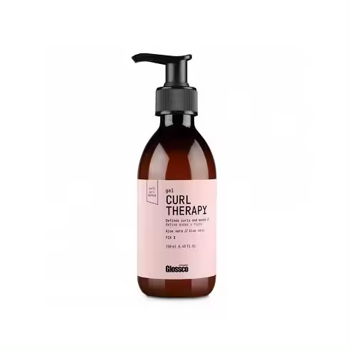 Glossco Professional Curl Therapy Gel 250 Ml - Gel Definidor de Rizos Sin Siliconas - 1