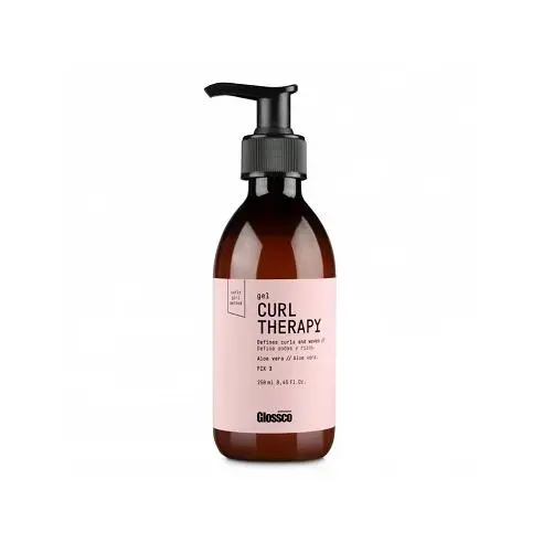 Glossco Professional Curl Therapy Gel 250 Ml - Gel Definidor de Rizos Sin Siliconas - 1
