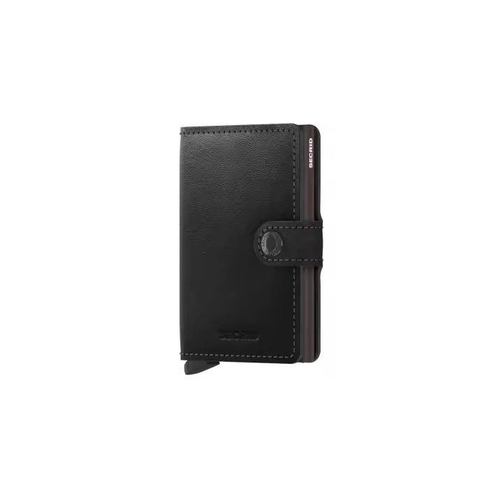 Secrid Mini Wallet Negro Marrón - Cartera Automática - 1