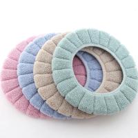 Juego De Cubierta De Inodoro Universal En Color Sólido Suave Cálido Lavable Para Decoración Del Hogar Funda De Asiento De Inodoro Accesorios De Cubierta De Tapa De Inodoro Material Acrílico Ecológico - details 9