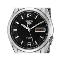 Reloj Automático hombre Seiko 5 SNK393K1 dial negro correa acero - details 4