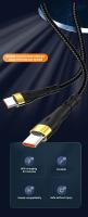 Cable De Carga Rápida 120W USB C a Tipo C Para Samsung S24 S23 Ultra iPhone 15 pro Max Xiaomi 14 Oneplus POCO Cordón Braided - details 0