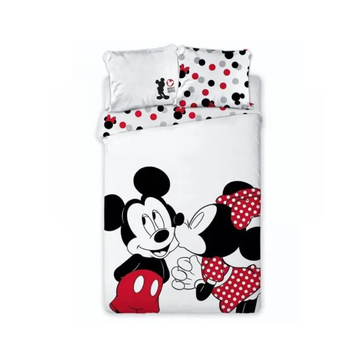 Bolsos Hf - Funda Nórdica Minnie & Mickey 140x200cm - Producto Oficial - Para Niños y Niñas - 1