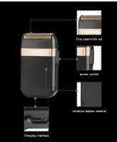 Afeitadora Eléctrica Hiena HI-301 Para Hombres Recargable Afeitadora De Barba Con Hojas Reciprocantes Para Afeitado Smooth Viaje Amigable - details 17