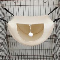 Colchón Para Gato Colgante De Malla Transpirable Hogar De Sueño Para Pequeños Animales Como Perro De Caza Hamster Ganso Macho Algodón Lavable Máquina - details 1