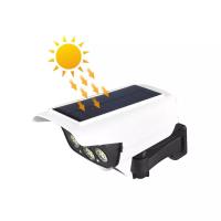 Kmt Style - Foco Luz LED Solares Con Sensor De Movimiento Jardin Patio Luces Lampara Cámara Falsa - details 3