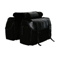Bolsa De Sillín Impermeable De Lona Para Motocicleta Capacidad Alta Para Honda Shadow Suzuki DR 650 Accesorios De Viaje - details 10