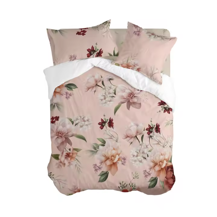 Happyfriday- Summer floral Funda nórdica, Fundas nórdicas 100% Algodón, calidad de 200 TC, Fabricado en España (No incluye fundas de almohada) - 1
