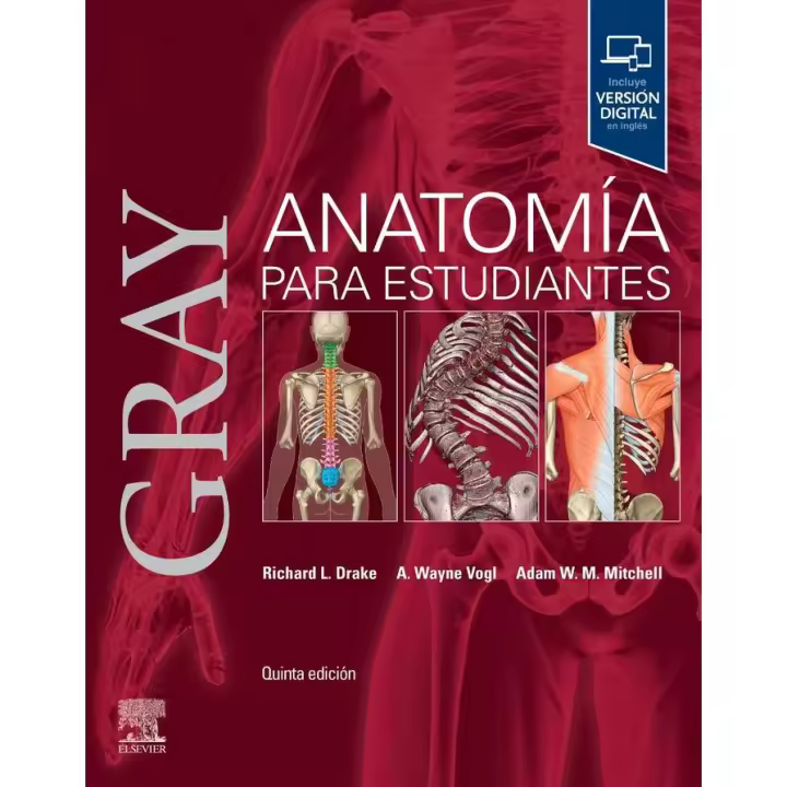 Libro GRAY ANATOMIA PARA ESTUDIANTES 5ª ED Editorial ELSEVIER - 1