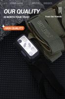 Linterna Frontal LED Recargable Mini Con Sensor Torch De Mano Para Camping Y Búsqueda De Emergencias Fuente De Luz Potente USB - details 11
