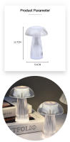 Lámpara Nocturna De Jirafa Creativa Luces De Ambiente Botón De Encendido Lámpara De Mesa Portátil Para Decoración Del Dormitorio - details 0