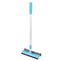 Limpia Ventanas 2 En 1 Cepillo Limpiador De Casa Herramientas De Limpieza Con Varita Telescópica Esponja Escobilla Para Vidrio Ajustable - details 14