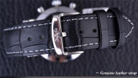 Reloj Mecánico Automático JARAGAR 348 Para Hombre Con Correa De Cuero Lujo Resistente Al Agua Casual Business Reloj Hombre - details 4
