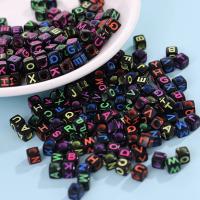 Juego De 100 Piezas De Letras Cuadradas Para Niñas Set De Pulseras DIY Con Cuentas De Letra Juguetes Educativos Para Niños - details 2