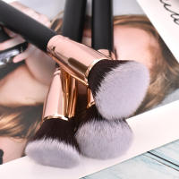 Cepillo De Maquillaje Para Fundamento Polvo Libre Corrector Blush Profesional Fibra De Lana Herramienta De Belleza Cosmética - details 6