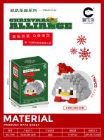 Bloques De Construcción DIY Con Partículas De Diamante Santa Claus Medias Y Personajes De Dibujos Animados Para Niños Juguete De Navidad Estilo Fiesta - details 3