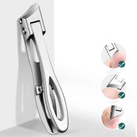 Juego De Tijeras De Uñas De Acero Inoxidable Con Hoja Giratoria De 360 Grados Antisalpicaduras Y Antideslizantes Para Uso Doméstico Gran Abertura - details 13