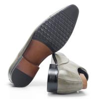 Zapatos Formales De Oxford Para Hombres Cómodos Y Moda Zapatos Sociales De Cuero Sintético Antideslizantes Talla Verdadera - details 2