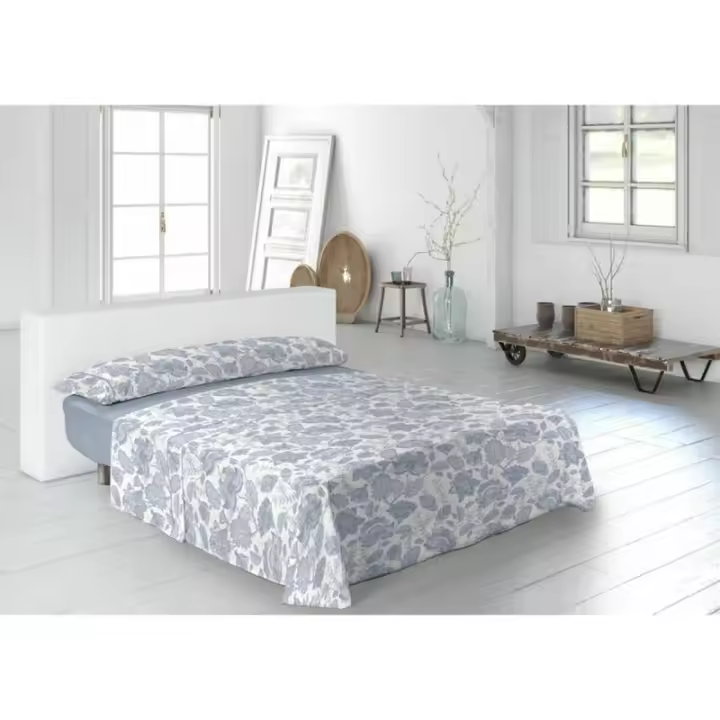 Pierre Cardin - Juego de Sábanas Pierre Cardin INDIANA Azul Cama de 105 - 1