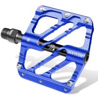 Pedales De Bicicleta BUCKLOS 3 Rodamientos Plataforma Plana Ultraligera Antideslizante Para MTB BMX Y Ciclismo En Carretera Material De Aluminio Color Negro/Gris/Rojo/Azul/Morado - details 11