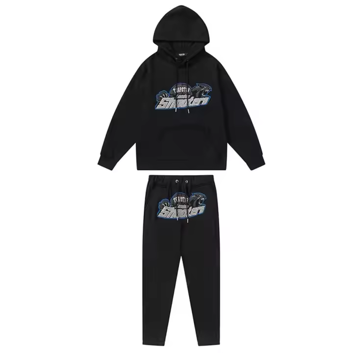Hooters Hooded Chándal Negro Gris - 1