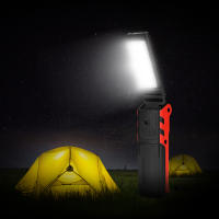 Lámpara De Trabajo LED COB Recargable USB Con Gancho Magnético Y Batería 18650 Torch Inspección Luz De Mano Impermeable 1200 Lumen - details 5