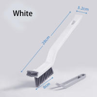 Cepillo De Limpieza Multifuncional 2-en-1 Para Paredes Y Pisos De Azulejos Limpiador De Ranuras De Baño Herramienta De Limpieza Doméstica Conveniente Para Esquinas - details 4
