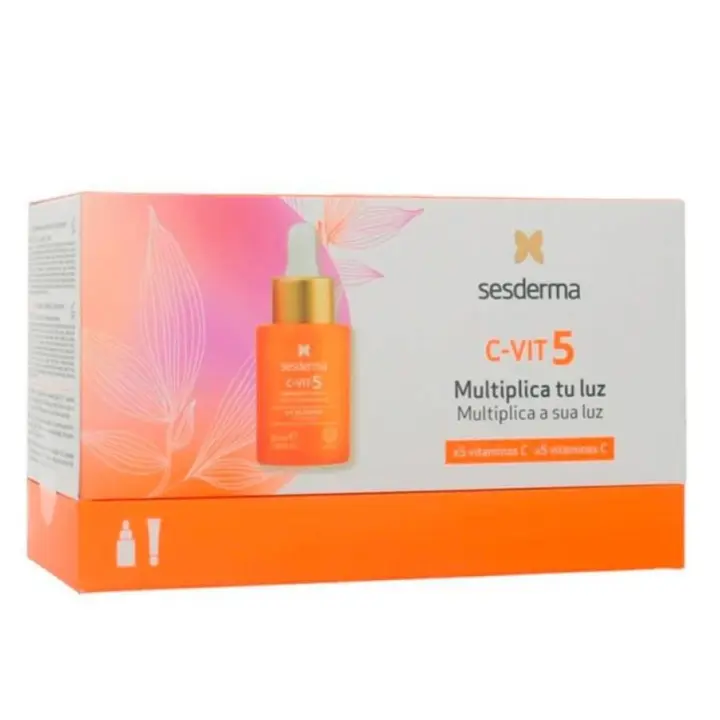 Cofre Sesderma C-Vit 5 Serum 30 ML + Fluido Luminoso 10 ML - 1