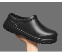 Zapatos De Cocina EVA Para Hombres Y Mujeres Antideslizantes Impermeables Resistentes Al Aceite Cómodos Para Trabajadores Chanclas De Exterior Pesca - details 17