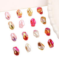 5Pcs Perlas De ABS De Alto Brillo Estilo Barroco Forma Irregular Cuentas Sueltas Para Manualidades Y Creación De Collares DIY - details 6