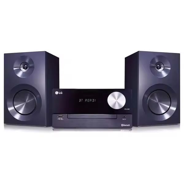 Lg Cm2460 Black / Microcadena 100w Con Altavoces - 1