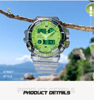 Reloj Deportivo Militar Para Hombre SANDA G-Style Resistente Al Agua Y Al Choque Con Pantalla LED Digital Y Cuarzo Reloj De Pulsera Masculino - details 21