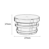 Cubierta De Encendedor De Cigarrillos Universal 4 Pcs De Aleación De Aluminio Impermeable Y Anti-Polvo Para La Mayoría De Los Vehículos Con Puerto De Energía 12V - details 1