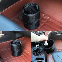 2 piezas portáthil plegable para Coche, Cubo de basura universal, plegable, Papelera, Caja de almacenamiento de viaje, Bolsa - details 4