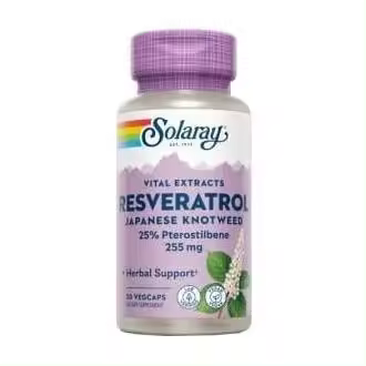 Solaray Super Resveratrol 250Mg 30Cáps - 1