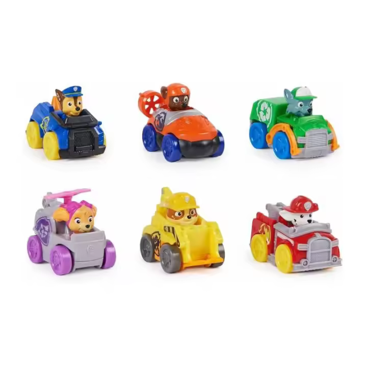PACK 6 VEHICULOS PAW PATRO GIFT PUP SQUAD - 1