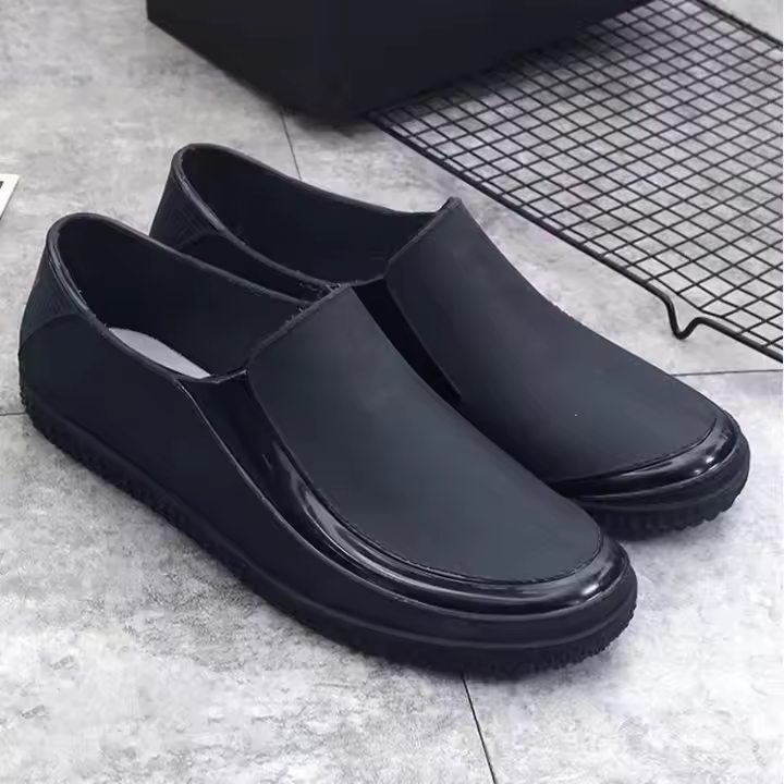 Botas De Lluvia Para Hombres Antideslizantes Impermeables Zapatos De Trabajo Resistentes Al Desgaste Para Verano Uso Casual Pesca En Cocina Y Lavado De Coche - 1