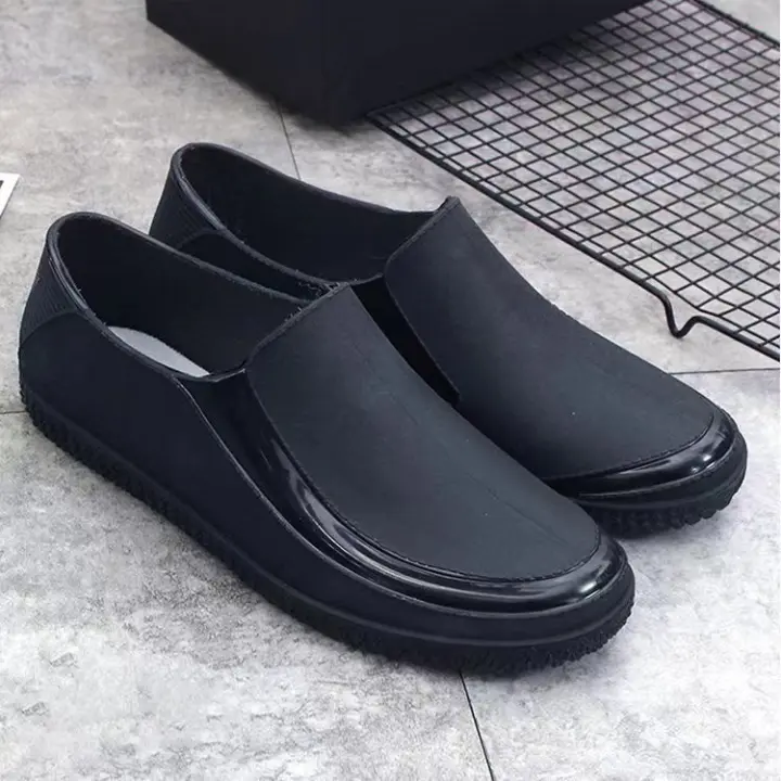 Botas De Lluvia Para Hombres Antideslizantes Impermeables Zapatos De Trabajo Resistentes Al Desgaste Para Verano Uso Casual Pesca En Cocina Y Lavado De Coche - 1