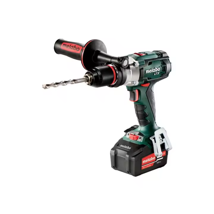 Metabo SB 18 LTX Impuls Taladro atornillador de percusión de batería/18V 2x Ion de litio; Cargador ASC 55; metaBOX 145 L - 1