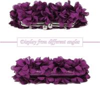 Bolso de Mano de Noche para Mujer Bolso de Flores con Cadena para Fiesta de Boda para Mujer, Monedero - details 1