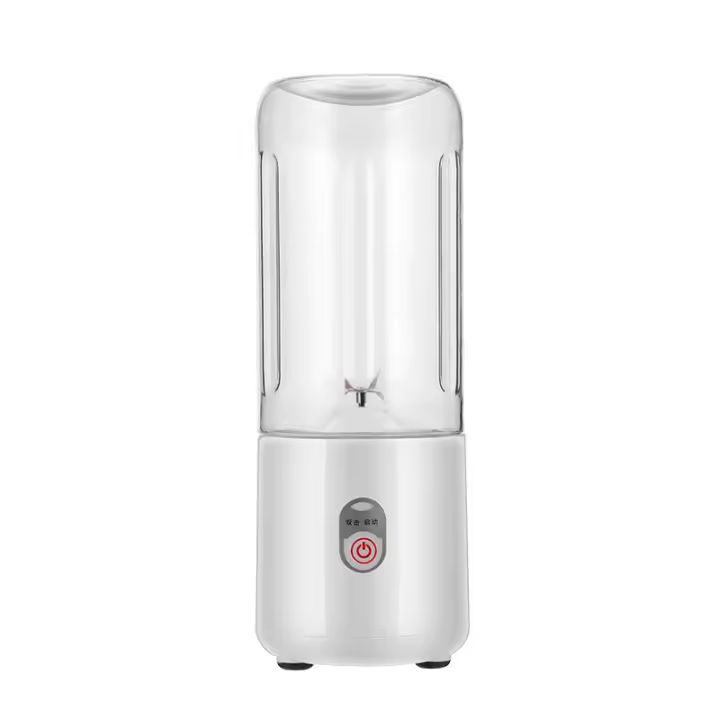 Blanqueadora Portátil Recargable USB 500ML Mezclador De Frutas Frescas 6 Hojas Taza De Batido Eléctrica Batidora De Smoothies Con Hielo - 1