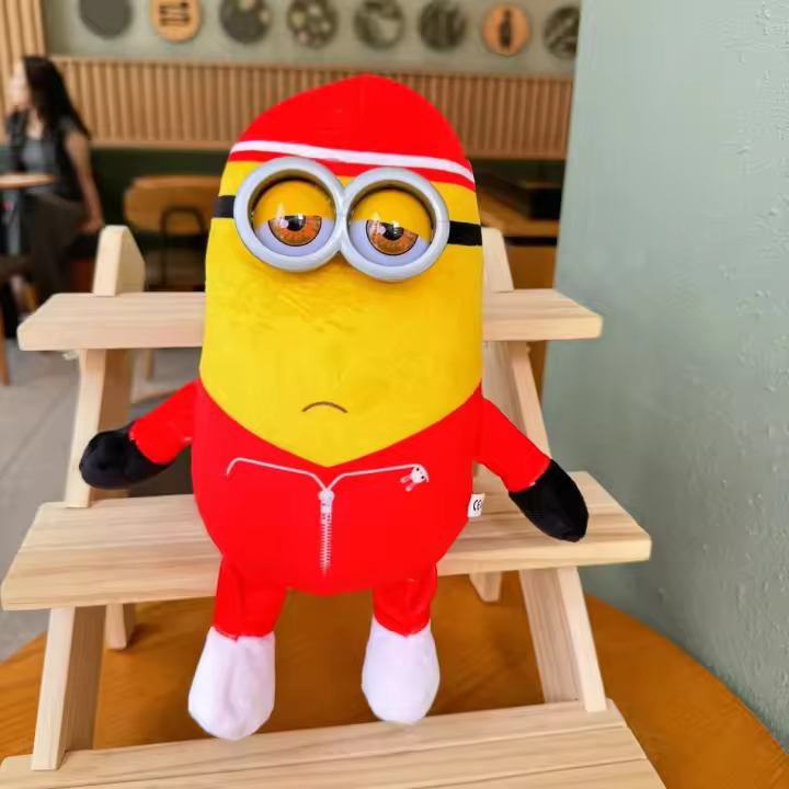Muñeco De Peluche Despicable Me 4 20CM Minion Juguete Suave Almohada Para Niños Regalo De Cumpleaños Y Navidad - 1