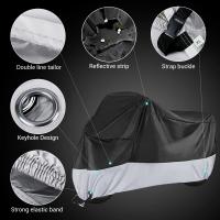 Cubierta Para Motocicleta Universal De Todas Las Estaciones Resistente Al Clima Y Al Sol Protección Exterior Impermeable Y a Prueba De Rasguños Para Scooter Tamaño M/L/XL/XXL/XXXL/XXXXL - details 4