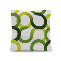 SABANALIA - Cuadrante decorativo modelo Aros (Disponible en varios colores) - medida 50 x 50 - Tejido Loneta 180 grs/m². - details 2
