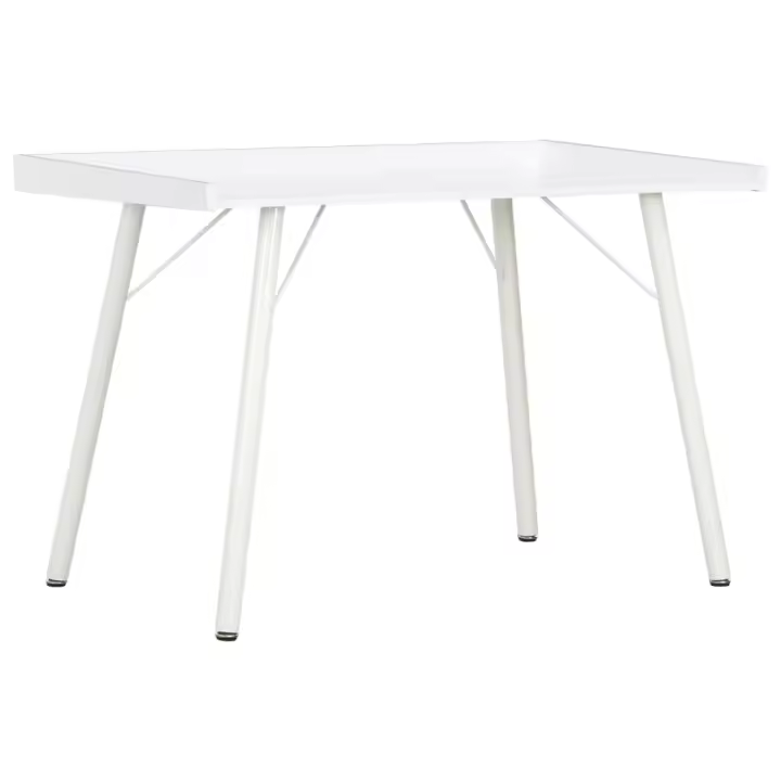 vidaXL Escritorio 90x50x79 cm en color Blanco/negro y roble/Negro y marrón y más | estructura resistente ideal para salón dormitorio o estudio - 1