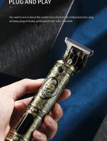 Euroxanty Cortapelos para Hombre 4 Estilos | Cuchillas de Acero Inoxidable | Maquinilla de Afeitar Eléctrica - details 1
